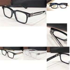 Vintage Optics Eyewear HeyJackulat Retro Square Frame Optyczne okulary optyczne Recepta wszechstronna i najwyższa jakość z dużą szklaną szklaną