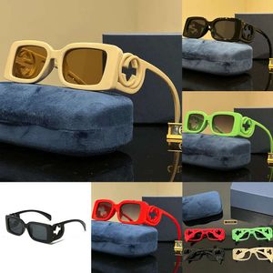 Designer Men's and Women's Brand Leisure Solglasögon Framed Travel Outdoor Fashion Classic Leopard Print UV400 Glasses Box