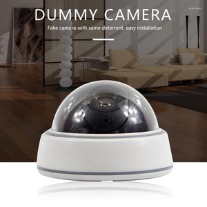 Kablosuz Ev Güvenliği Sahte Kamera Simüle Video Gözetim Kapalı/Dış Mekan Kukla CCTV IR LED DOME