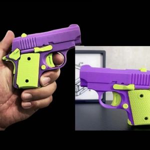 3D Gravity Knife Baby 1911 Edc Toy Gun Model Cannot Shoot 3D Printing Fidget Toy For Kids Adults Boys Birthday Gifts 240220