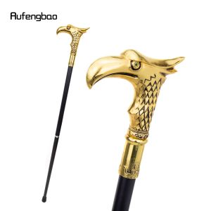 Golden Eagle Walking Stick Decorative Vampire Cospaly Vintage Party Fashionable Walking Cane Halloween Crosier 93cm