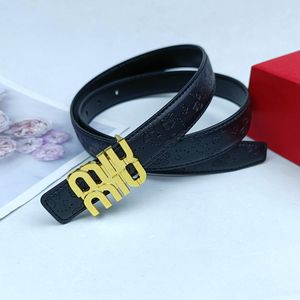 Designer for Women Men Belt Genuine Leather Belts Casual Waistband Gold Smooth Buckle 2.5cm Width High Quality