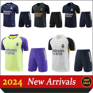 2024 Real Madrids tracksuit training suit VINI JR BELLINGHAM 24/25 men football CAMAVINGA sportswear chandal futbol survetement