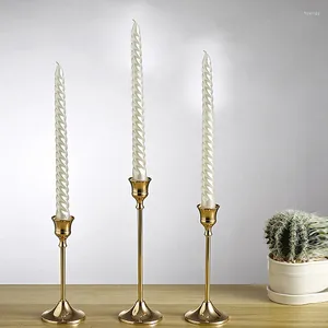 Candle Holders Wedding Dinning Candlestick Centerpiece Table Decoration Holder Single-head Taper Ornaments