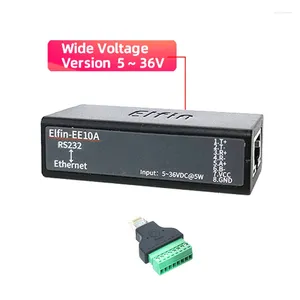 Porta serial de controle de casa inteligente RS232 para conversor de servidor de dispositivo Ethernet IOT Elfin-EE10 EE10A Suporte TCP / IP Telnet Modbus Protocolo TCP