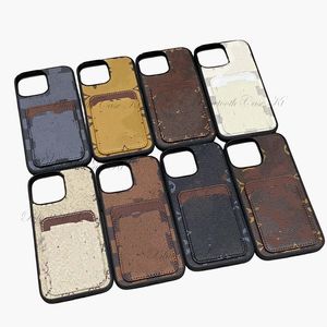 Custodie per telefoni antiurto classiche di design di lusso per iPhone 15 Pro Max 14Plus 13Promax Moda PU pelle iPh 13Pro 12 mini 11 Xsmax Xr 6 7 8PLUS SE2 Custodia antiurto
