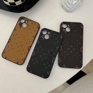 Vackra iPhone -telefonfodral 15 14 Pro Max Hi Quality 18 17 16 15Pro 14pro 13pro 12pro 13 12 11 Plus X Xs Luxury Leather Purse With Logo Box Woman Man BTN