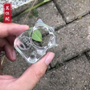 Old Finger Made Circle 21 Notfallfenster PVC Tiger AFC Tool Crying Face Single Wash KT Double Broken Titanium Alloy Stone Cover 140716