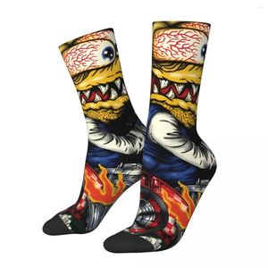 Erkek Socks Racer Çılgın Masallar Far Fink Karikatür Unisex Street Style Dikişsiz Baskılı Komik Yenilik Ekibi Çorap Erkek Hediyesi