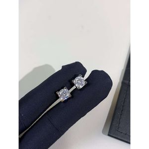 Karteira Designer Bransoletka dla kobiet Cartera luksusowa biżuteria 925 Srebrna igła Wyciągnięta 18K Rose Gold Diamond Bull Kolczyki dla kobiet pojedynczy diament