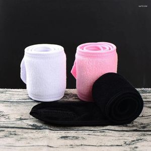 Hair Clips SPA For Facial Headbands Women Makeup And Washing Face Terry Headband Elastic Hairband Girls Skincare Head