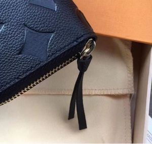 designer zipper wallets luxury Men Women leather bags High Quality Classic Letters coin lvities Purse Original Plaid lvse card holder M60171B1 woman wallet 60017 7A