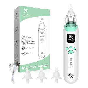 Dr.ISLA Baby Nose Cleaner Silikon Justerbar sugelektriskt barn Nasal Aspirator Säkerhet Bekväm lågbrus 240219