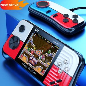 Spelare G9 3,0 tum nostalgisk handhållen Game Console 666 Gratis spel 8 bitar mini bärbar retro spel spelare maskin stöd TV ut gamepads