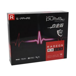 Spieler verwendeten Sapphire RX 590 580 8 GB Grafikkarten GPU Radeon 8 GB Nitro AMD Grafikkarte Desktop PC -Bildschirm Computerspielkarte