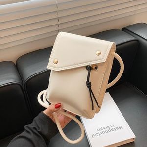 Shoulder Bags Original Design Bag Women's All-match Messenger 2021 Fashion High-end Square Mobile Phone281T