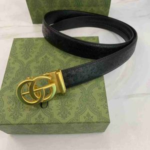 Cinture Cintura di design Uomo Cintura automatica Oro Alta qualità Sier Fibbia nera Moda Donna Larghezza 3,8 cm YQ240226