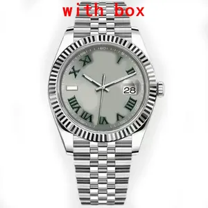 Orologio di design placcato oro Datejust orologio da coppia 36mm / 41mm orologio da donna montre de luxe in acciaio inossidabile da 28 mm movimento orologi di alta qualità SB026 B4