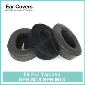 Aksesuarlar Yamaha için Earpads HPHMT8 HPH MT8 kulaklık kulaklıklar protein kadife koyun derisi pedler köpük kulak pedleri siyah rahat