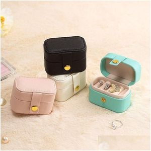 Other Fashion Accessories Portable Travel Jewelry Box Ring Earrings Necklace Packaging Of Storage High Quality Easy To Carry Not Take Otgxb