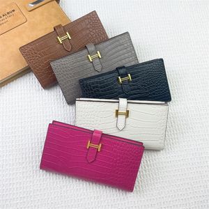 7A Designer Zipper Wallets Card Holder Zippy Key Pouch Cards Colorful Famous Coins Leather Women Fashion Purse With Box purse card holder crocodile pattern Wallet