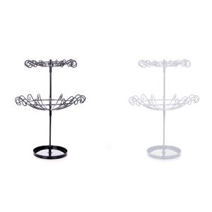 Necklaces Iron Rotating Jewelry Hanger Small Pendant Display Stand Keychain Storage Rack Jewelry Accessories Display Rack