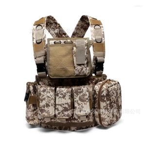 Hunting Jackets Combat Training Tactical Vest Army Fan CS Field Chest Rig Outdoor S Plate Carrier Military Camouflage Waistcoat