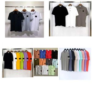 2024 Designer Mens POLO T-shirt Moda casual Puro cotone Ricamo in bianco e nero Blu Multi-colore per uomo e donna T-shirt Taglia M-2XL