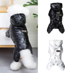Swetry wszystkie rozmiary pies płaszcz zimowy wiatroodporna misia zewnętrzna wygodna i ciepłe ubrania psów lekka kurtka buldog z kapturem