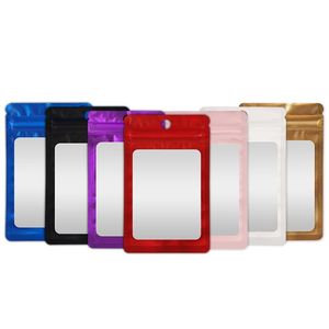 4 misure di plastica Poly OPP cerniera di imballaggio Chiusura a zip Pacchetti di vendita al dettaglio Borsa in PVC per custodia per iPhone 6 plus 15 14 Pro Max per Samsung Galaxy Watch 6 5 4 cinturino iwatch cinturino