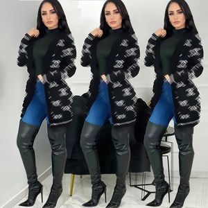 여자 스웨터 드레스 니트 재킷 캐주얼 패션 럭셔리 브랜드 디자이너 스웨터 니트 재킷 D0069