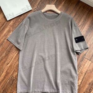 Stones Island T Shirt Erkek Yüksek Kaliteli Tasarımcı Erkekler Sweatshirt Pusula Kol Bandımı Pamuk Gömlek Kısa Tshirt Uzun Pullover Yaz Şortları Cp Comapany Gömlek 631