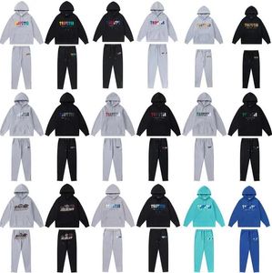 Herren Hoodies Sweatshirts 2023SS Trainingsanzüge Lässig Hochwertiger bestickter Herren Damen Hoodie Trapstar London Shooters Kapuzen-Trainingsanzug Designer-Sportbekleidung