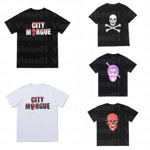 Designer-T-Shirt mit Totenkopf-Motiv, bedruckt, Herren-Designer-T-Shirt, lässige T-Shirts, Herrenbekleidung, Streetwear, hochwertige Hip-Hop-Designer-Poloshirts mit kurzen Ärmeln, Größe S-XL, DesignerCP8C