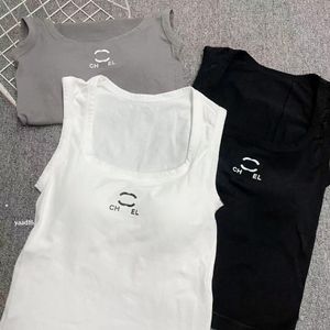 Designer Tops Women Tank Shlee Bez rękawów