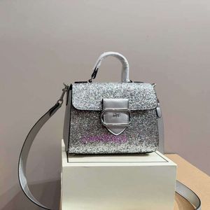 Morgan Tasarımcı Tote Çanta Premium Glitter Omuz Crossbody Bags Coace Kadınlar Vintage Akşam Çantaları Siyah Moda Deri Çanta Lady Hand Totes