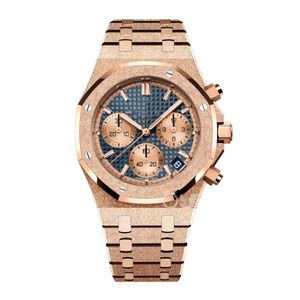 AAA Designer Relógio Man Grost Gold Steel 15400 Homens assiste a relógios AAA automáticos de alta qualidade com a caixa de 41 mm Orologio UOMO à prova d'água Montres de Luxe 15410BC 26331BC