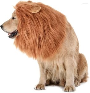 Cat Costumes Funny Pet Hat Lion Mane Fit For Dogs Cosplay Dress Up Puppy Wig Costume Party Decoration Halloween Supplies1pc