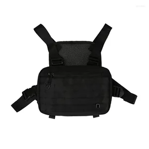 Waist Bags Streetwear Chest Rig Bag Unisex Fashion Hip-Hop Women Tactical Vest Strap Pack Belt HW752