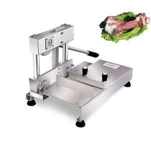 Commercial Frozen Bone Cutting Machine Minced Lamb Bone Meat Cutter Chicken Duck Fish Ribs Lamb Cutting Kitchen Tool