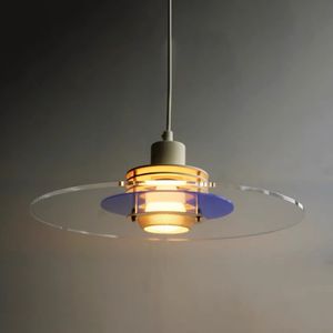 Lampada a sospensione da ristorante UFO di design nordico moderno semplice da bar reception lampada a sospensione piccola personalizzata creativa