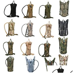 Outdoor Bags Sports 2.5/3L Hydration Pack Camouflage Bag Tactical Molle Pouch Water Assat Combat No11-604 Drop Delivery Outdoors Dhth7