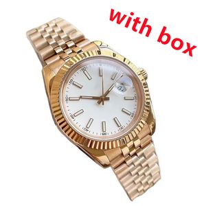 Datejust relógio masculino simplicidade designer relógios de aço inoxidável de alta qualidade à prova d'água wimbledon montre de luxe relógios de quartzo 41mm 36mm 31mm 28mm SB015 B4