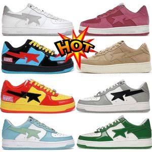 Sta Low Sapatos Casuais Mens Mulheres Preto Triplo Branco Verde Sapato Lows Mulheres Treinadores Correndo Sapatilhas Esportivas Luxo EUR 36-45