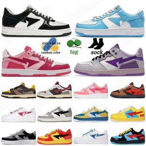 Мужская повседневная обувь для бега 2023 SK8 Sta camo, черные, белые, зеленые, красные, оранжевые, камуфляжные, женские кроссовки, спортивные кроссовки, обувь на платформе, остроумие