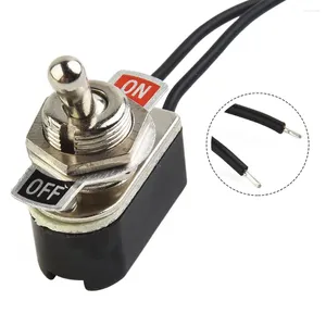 Controle de casa inteligente 1 PC 2 pés ON / OFF Pré-wired Rocker Toggle Switch SPST 6A / 125V com fio Contatos Equipamento elétrico