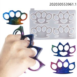 Stainless Sports Steel Equipment Green Blue Work Travel Punching Ring Factory Window Brackets Four Finger Rings Multi-Function Self Defense Ing Strongly 272286 s