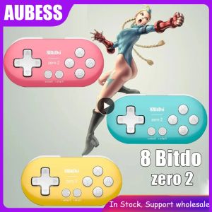Gamepads 8bitdo zero 2 controlador bluetooth para nintendo switch/raspberry pi/steam/win/os/android raspberry pi mini gamepad