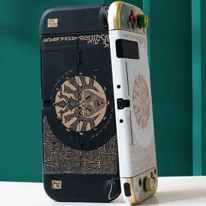 Fall Hard Shell Crystal Front Back Full Protector Cover för Nintendo Switch OLED/LITE NS Joycon Controller Skydd Fallspel Skin