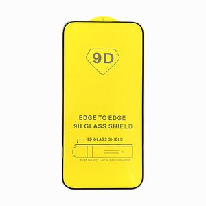 100pcs 9D Pełna okładka Clear dla Apple iPhone 14promax 13 12 Mini 11 Pro Max XR XS Max Edge x 8 7 6 6s Plus SE2020 15PRO 15PROMAX 14 14 Max Temperted Glass Screen Protector Protector